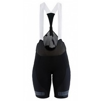 Шорты женские Craft Hale Glow Bib Shorts Woman черные 1907131-999000