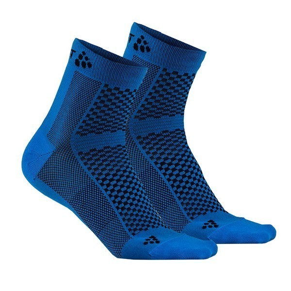 Комплект из двух пар носков Craft Cool Mid 2-Pack Sock синий 1905044-2356