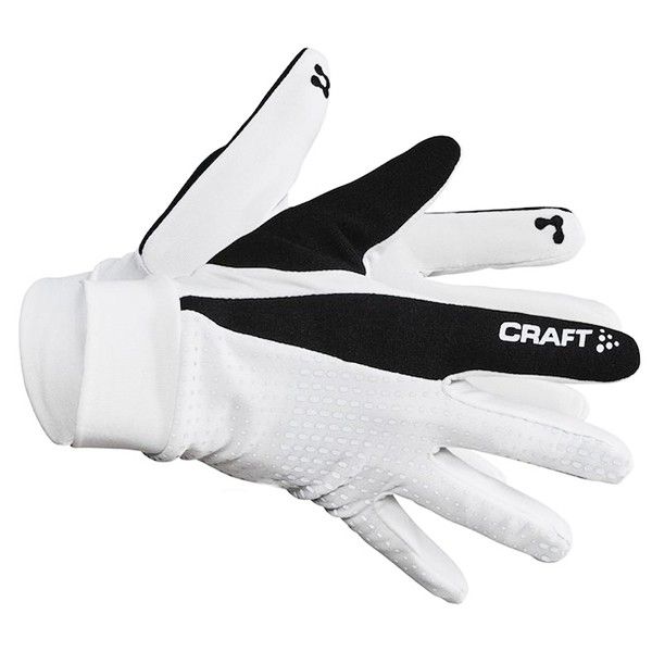 Перчатки Craft Brilliant 2.0 Thermal glove белые с черным 1904311-905999