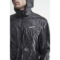 Куртка мужская Craft Lumen Wind Jacket Man черная 1907686-155999