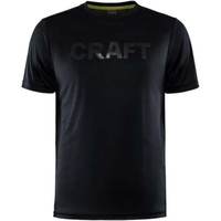 Мужская футболка Craft Core Charge SS Tee черная 1910664-999000